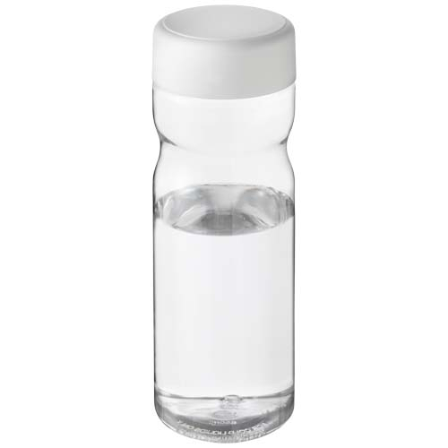Bouteille personnalisable 650ml Ocean Plastic H2O Active® Translucide et Blanc